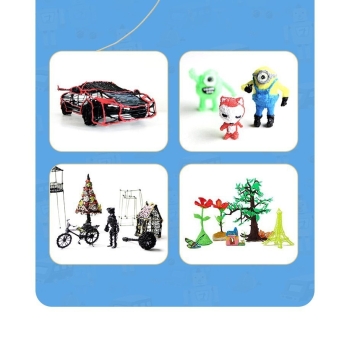 Długopis 3D Robot drukujący LED głos 2 tryby prędk [23060000792]